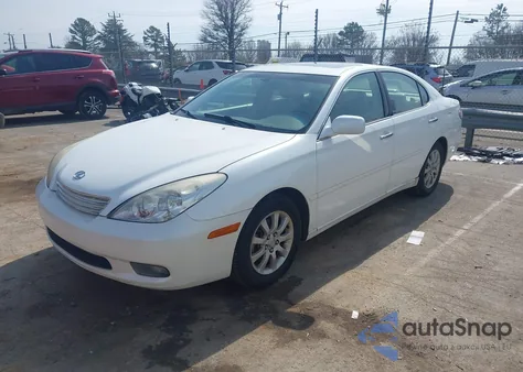 2004 Lexus Es 330 from USA, damaged, VIN JTHBA30G945051055